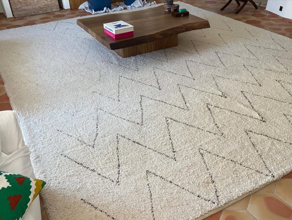 Tapis berbère nettoyé à Mougins