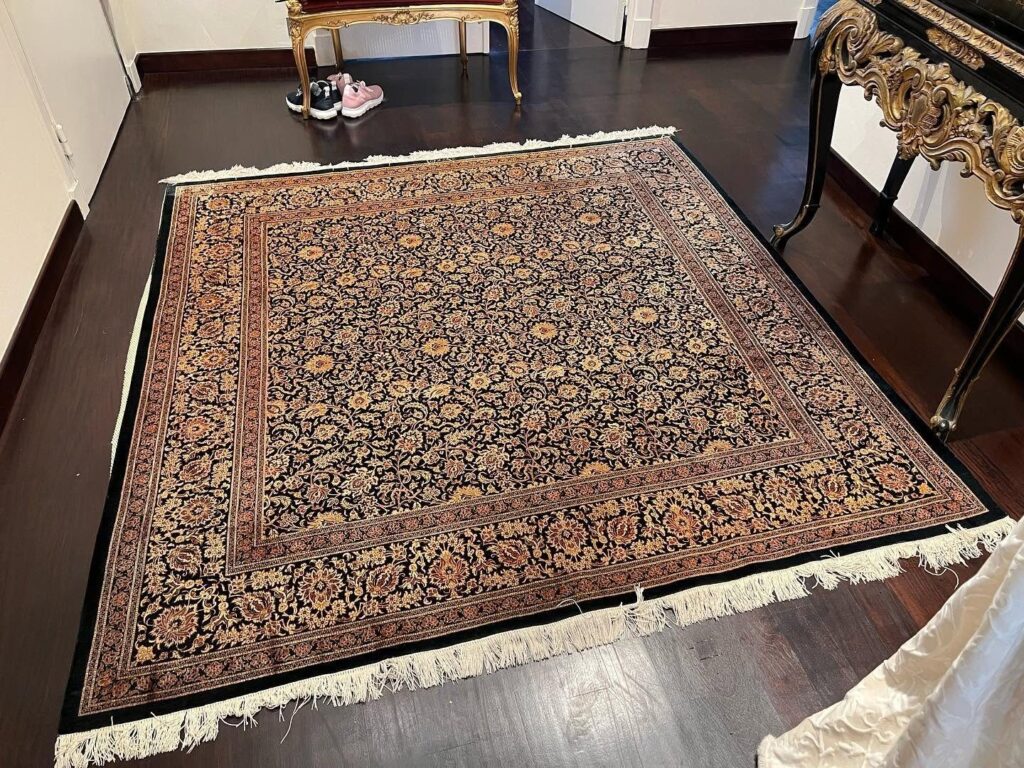 Tapis d'Orient nettoyé dans une villa à Saint-Jean-Cap-Ferrat