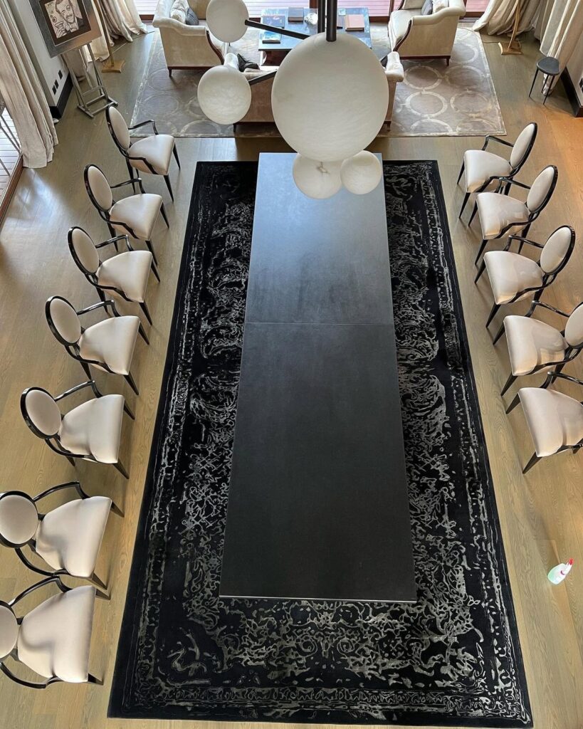 Tapis de salle à manger nettoyé à Saint-Jean-Cap-Ferrat