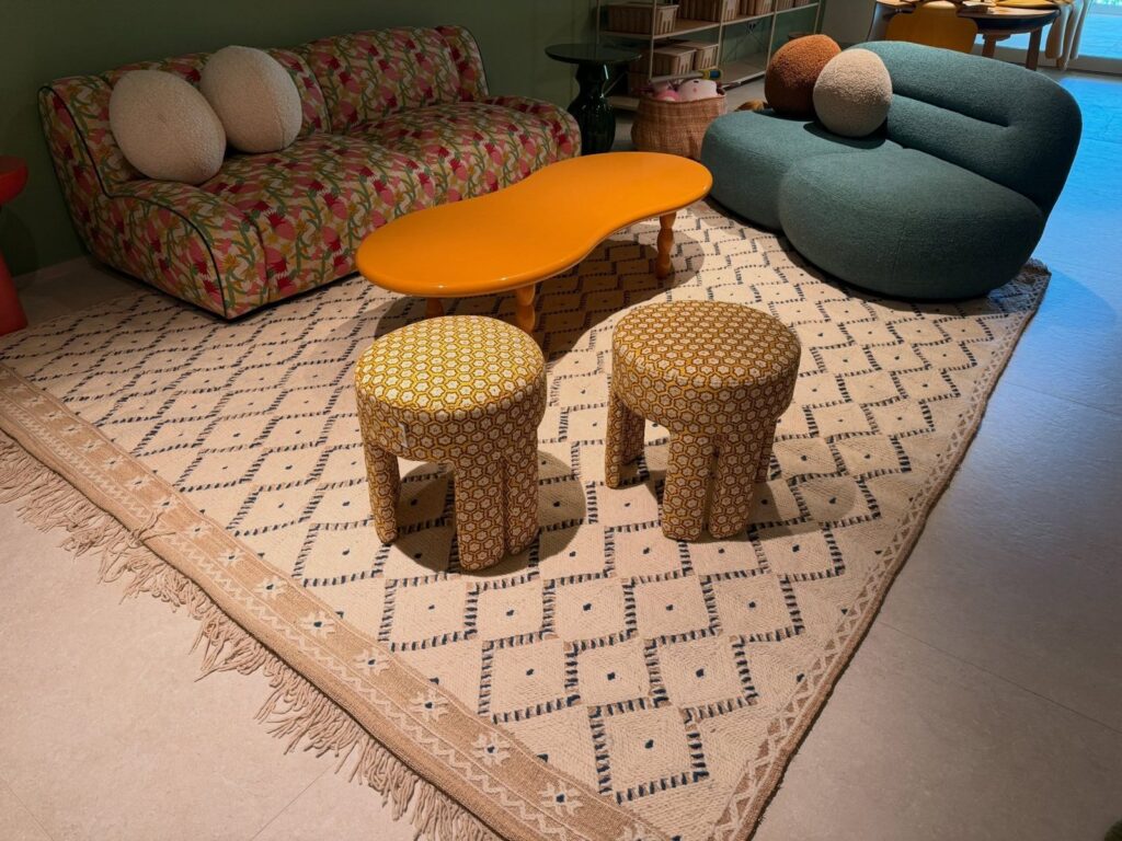 Tapis berbère et canapés nettoyés à Villefranche-sur-Mer